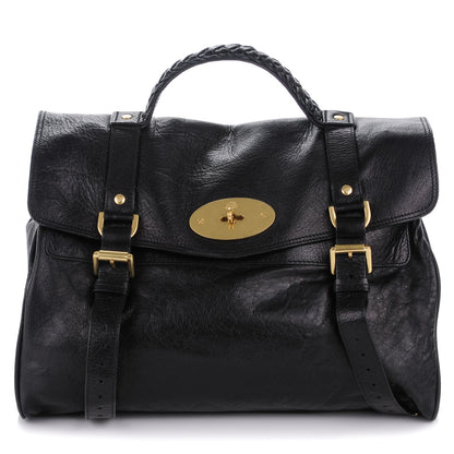 Mulberry Soft Buffalo Oversized Alexa Black 1 of 7