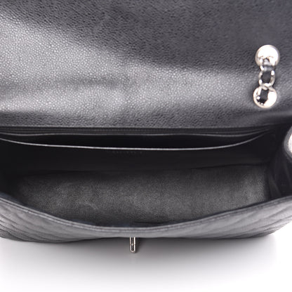 Chanel Caviar Quilted Maxi Single Flap Black 5 of 13