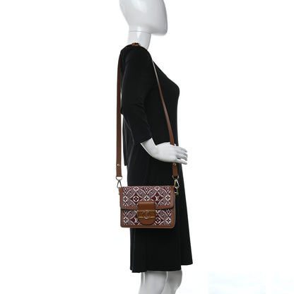 Louis Vuitton Jacquard Since 1854 Dauphine Mini Bordeaux 2 of 8