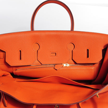 Hermes Togo Birkin 35 Orange 9 of 28