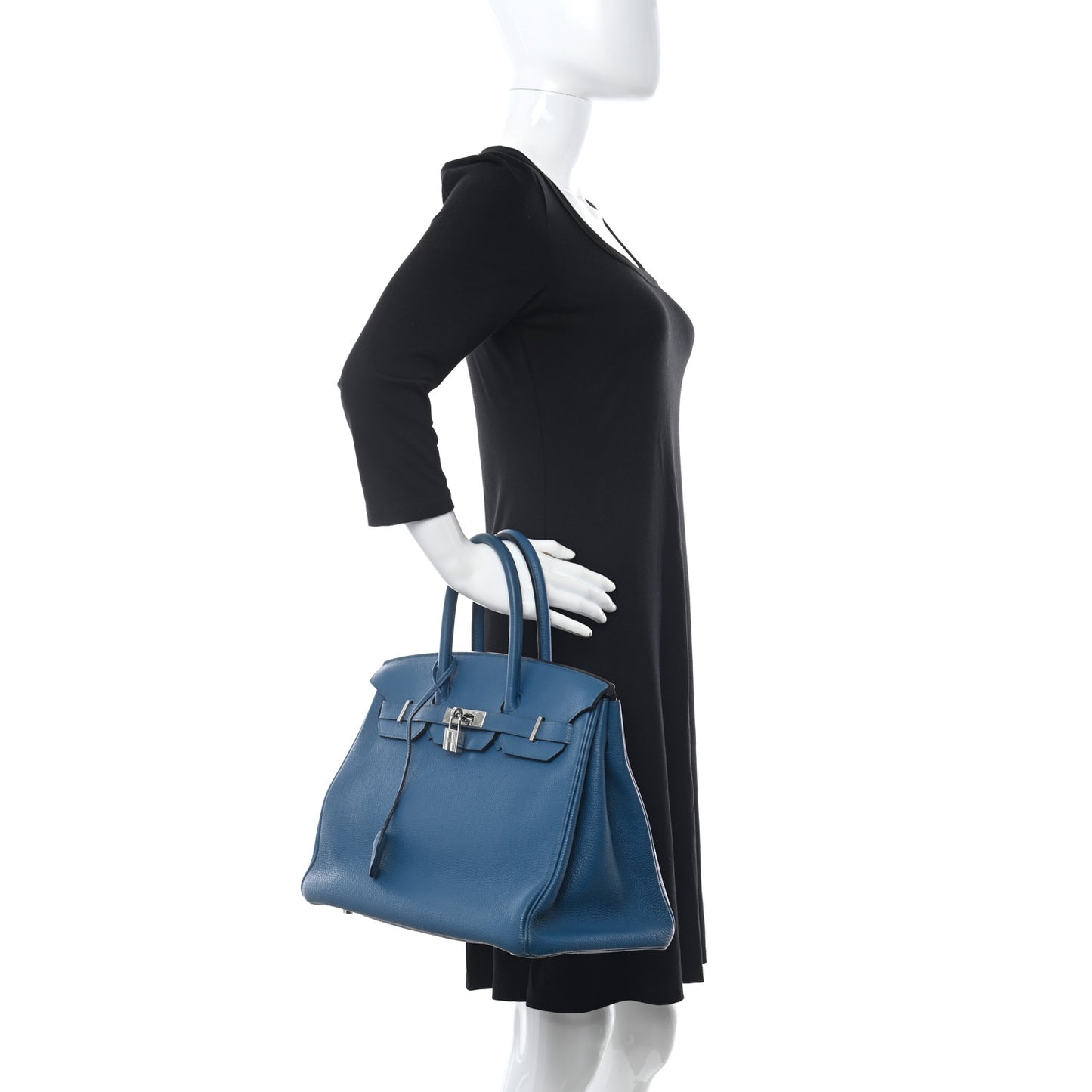 Togo Birkin 35 Bleu Izmir