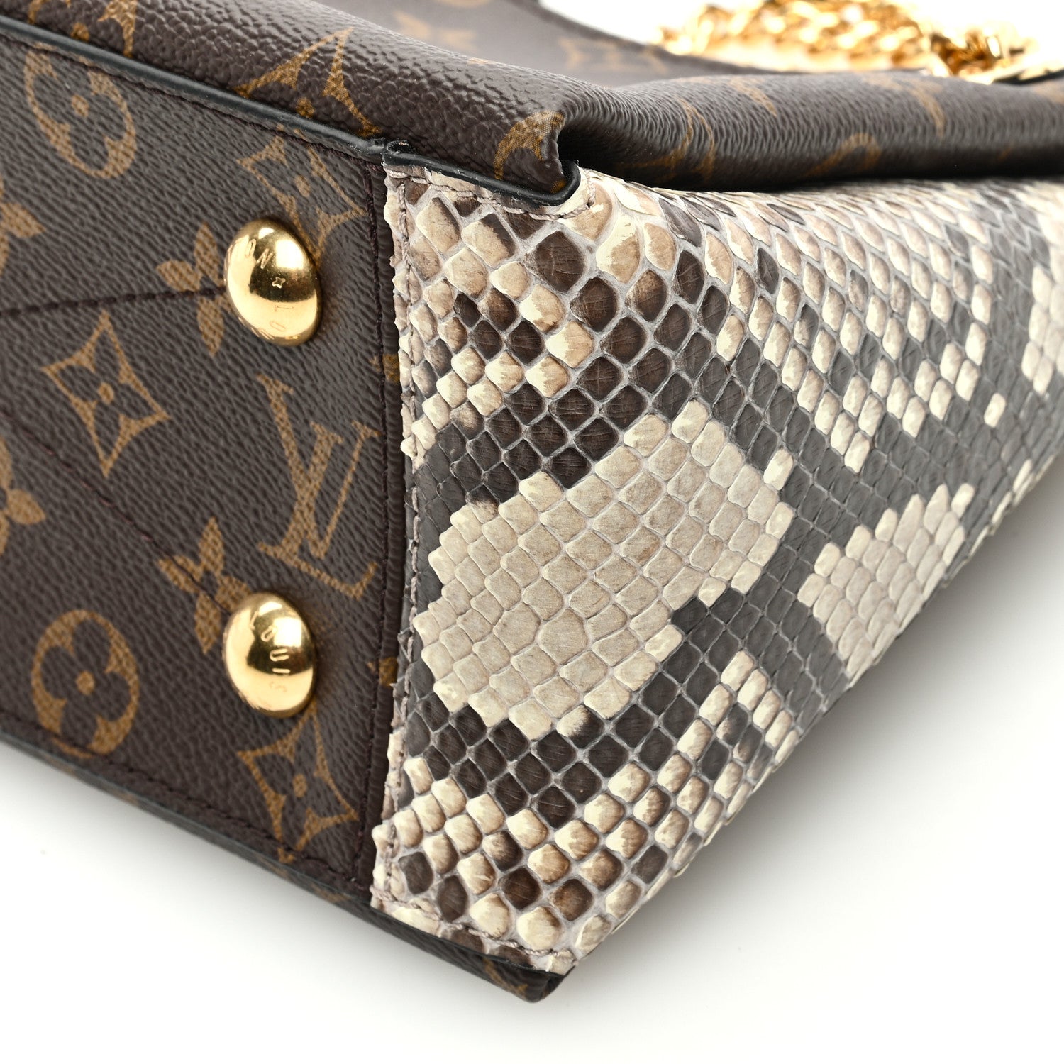 Louis Vuitton Monogram Snakeskin Surene BB Black 11 of 11