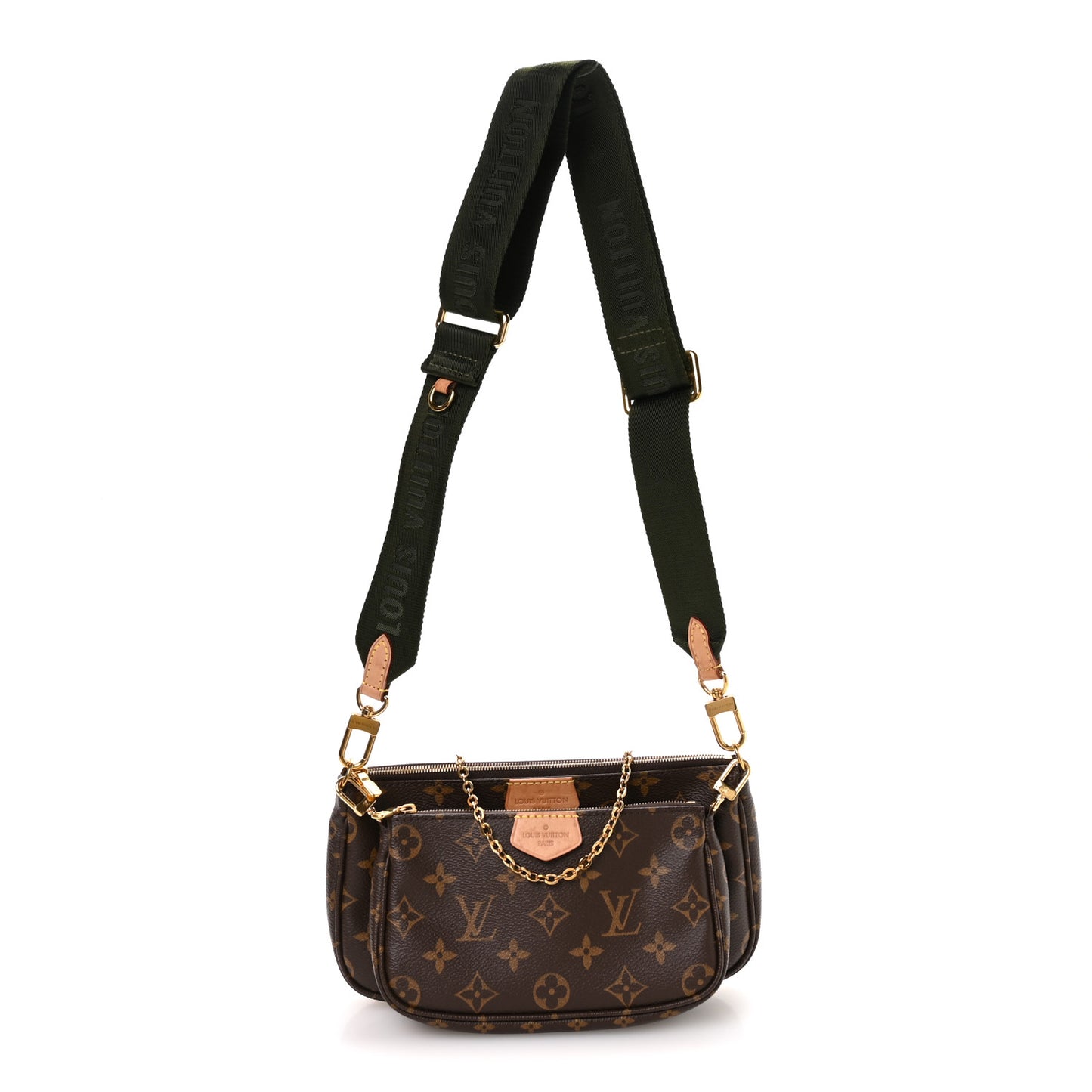 Monogram Multi Pochette Accessories Kaki