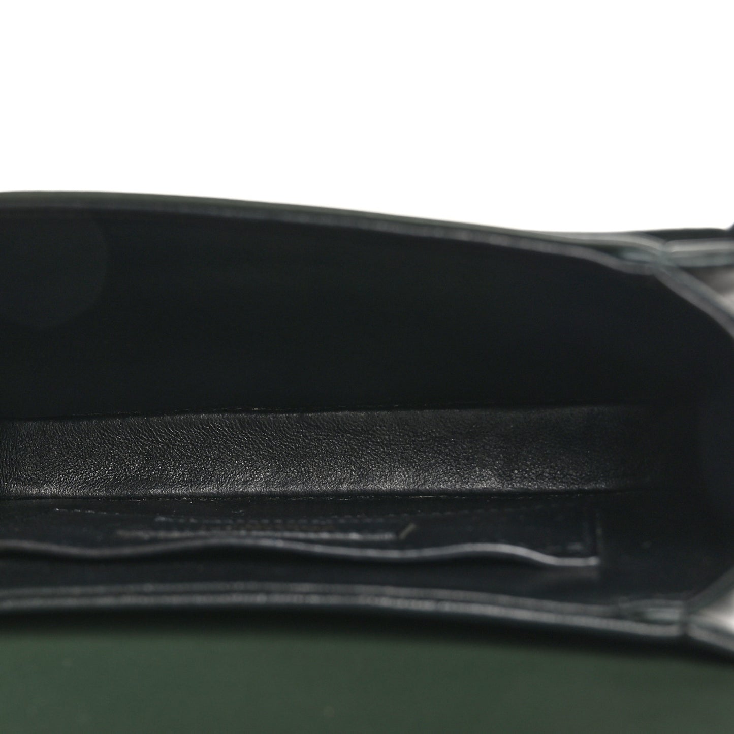 Smooth Calfskin Small Solferino Satchel Green