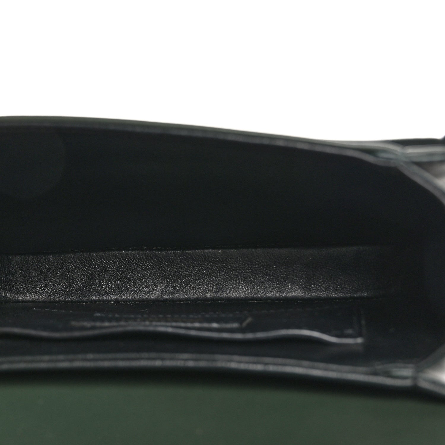 Saint Laurent Smooth Calfskin Small Solferino Satchel Green 5 of 11