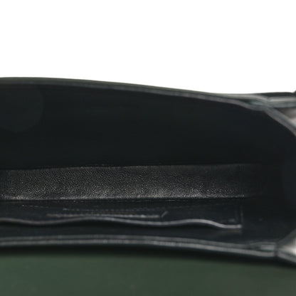 Saint Laurent Smooth Calfskin Small Solferino Satchel Green 5 of 11