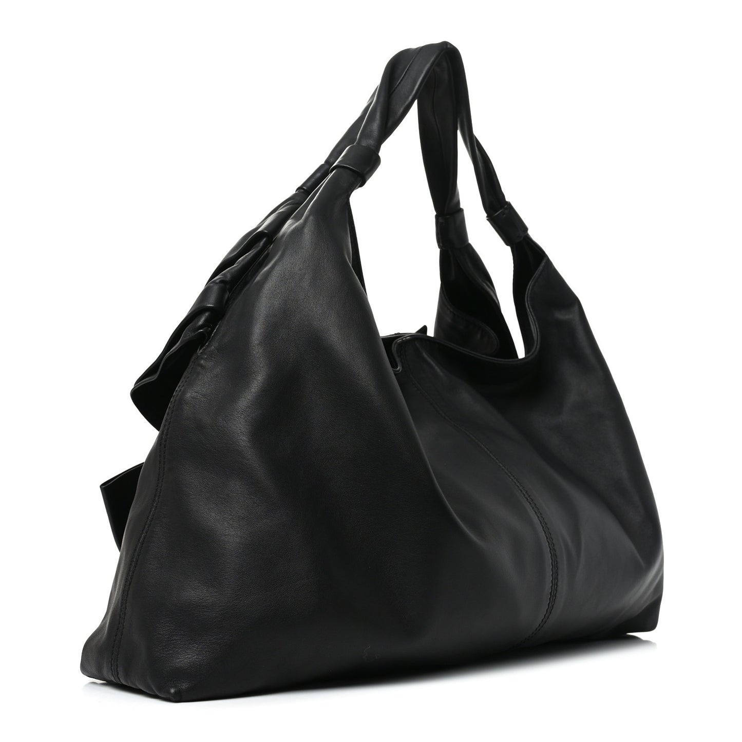 Nappa Premier Bow Hobo Black