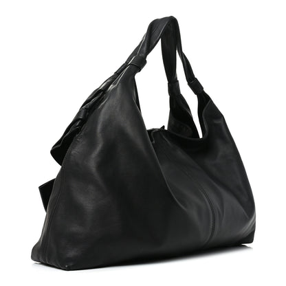 Valentino Garavani Nappa Premier Bow Hobo Black 3 of 9