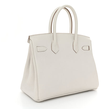 Hermes Togo Birkin 30 Gris Pale 3 of 12