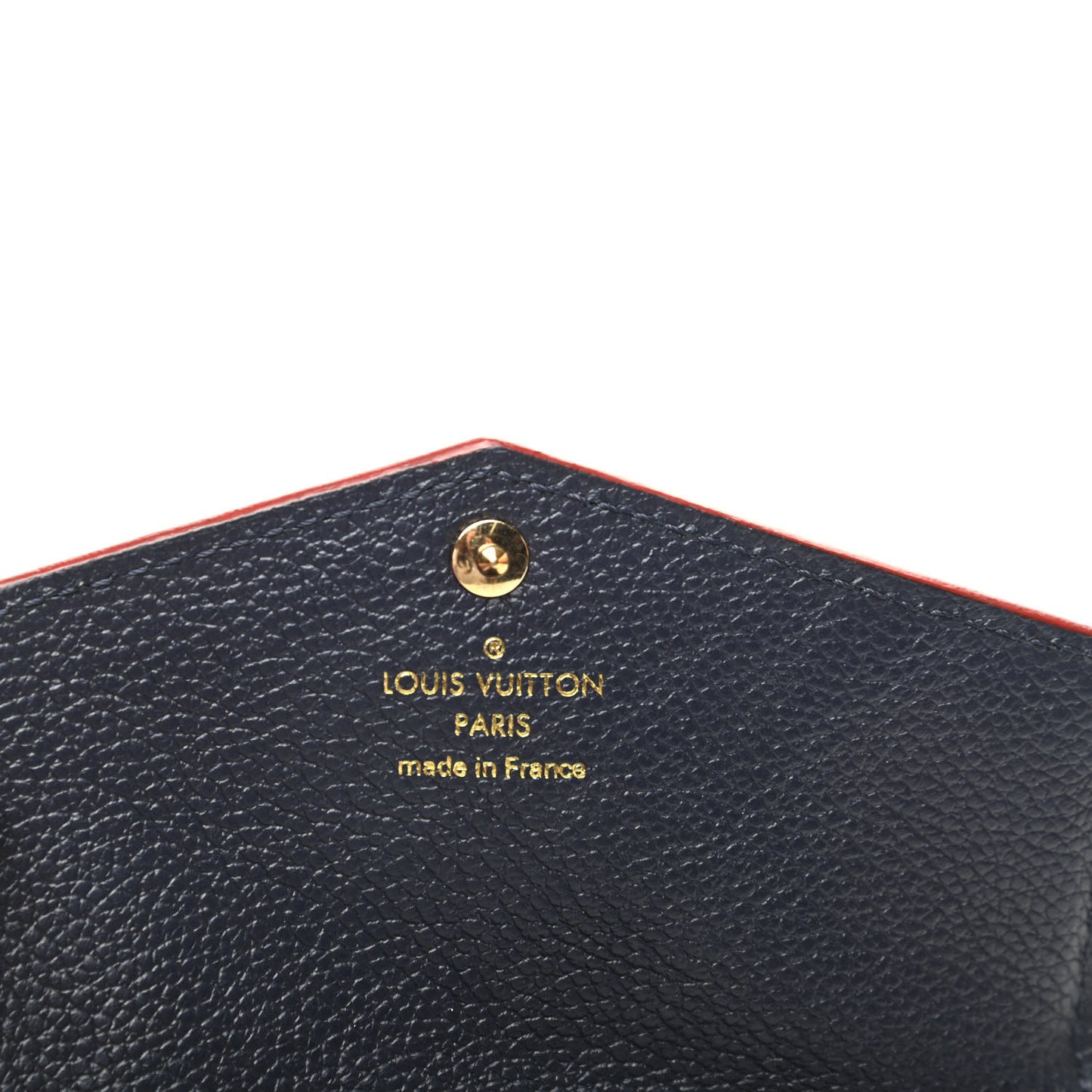 Empreinte Key Pouch Marine Rouge