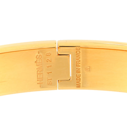 Hermes Enamel Narrow Clic Clac H Bracelet GM Rouge Corail 3 of 3