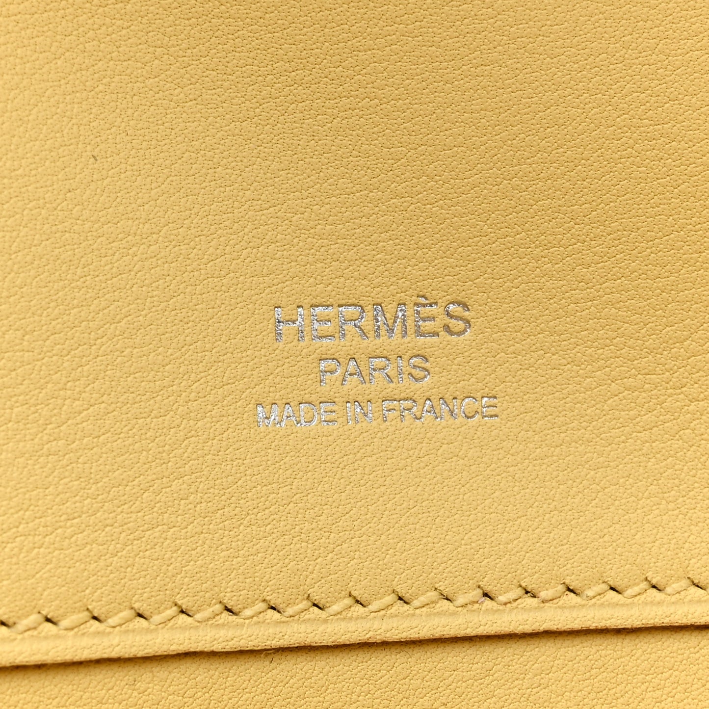 Swift Kelly Cut Clutch Pochette Jaune Poussin