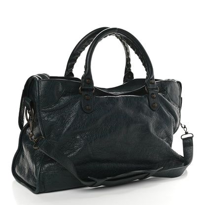 Balenciaga Agneau Classic Hardware City Vert Pinede 2 of 8