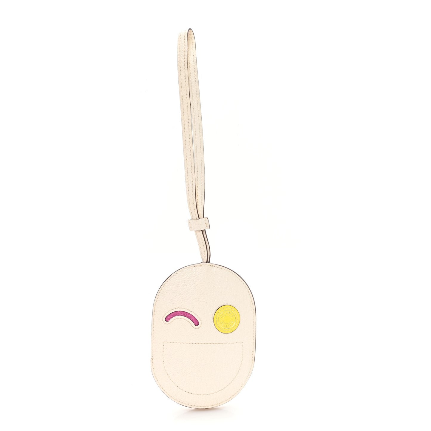 Chevre Mysore In-The-Loop Wink Key Ring Nata Rose Pourpre Jaune Citron