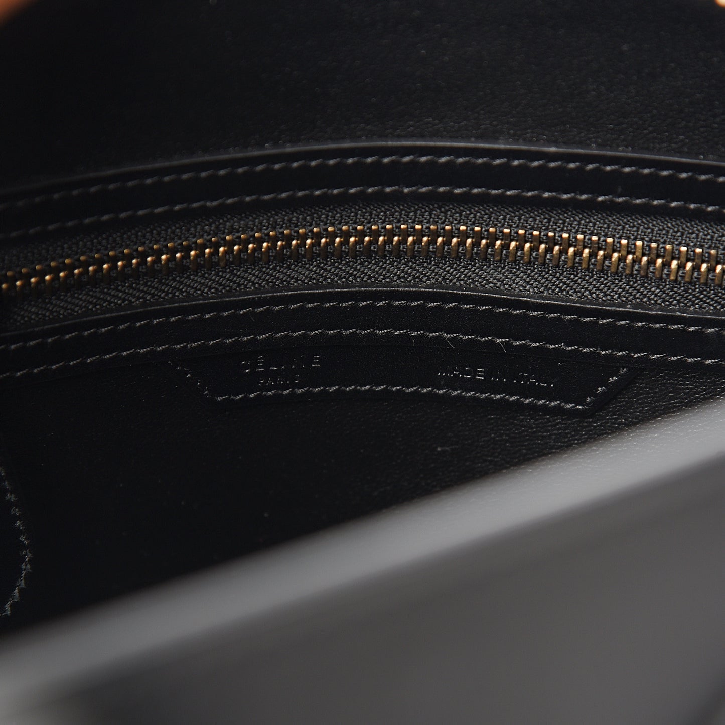 Nubuck Calfskin Micro Tri-Color Luggage