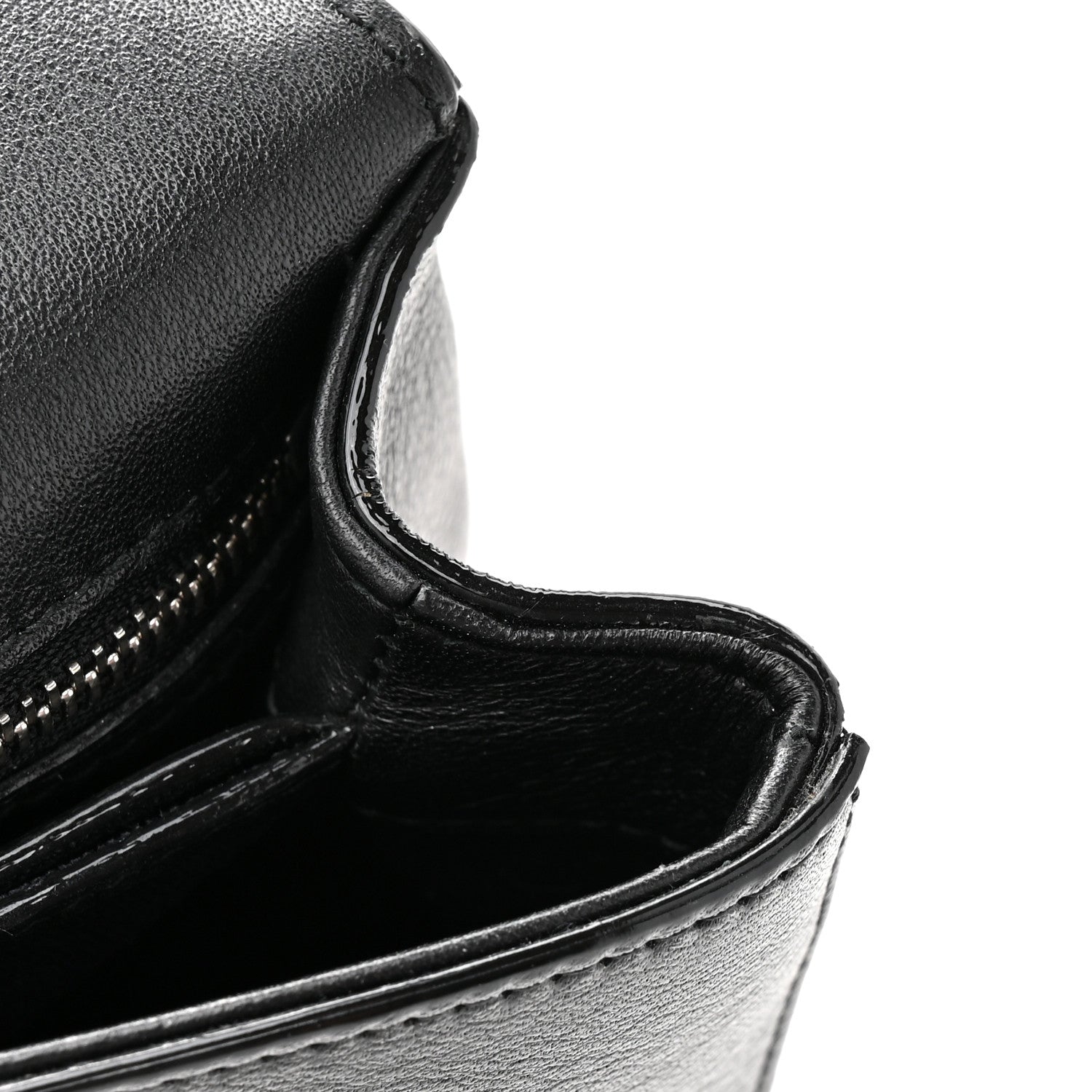 Jimmy Choo Calfskin Crystal Small Cheri Top Handle Bag Black