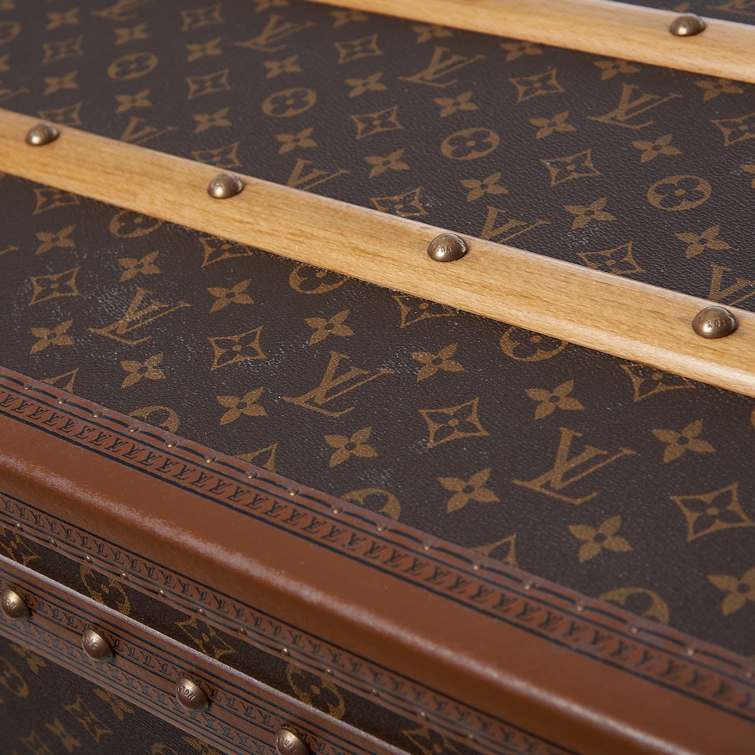Louis Vuitton Monogram Malle Courrier Lozine Trunk 110 42 of 50