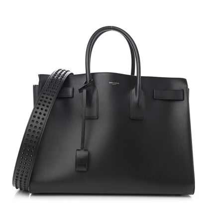 Saint Laurent Calfskin Large Sac De Jour Carryall Black 1 of 13