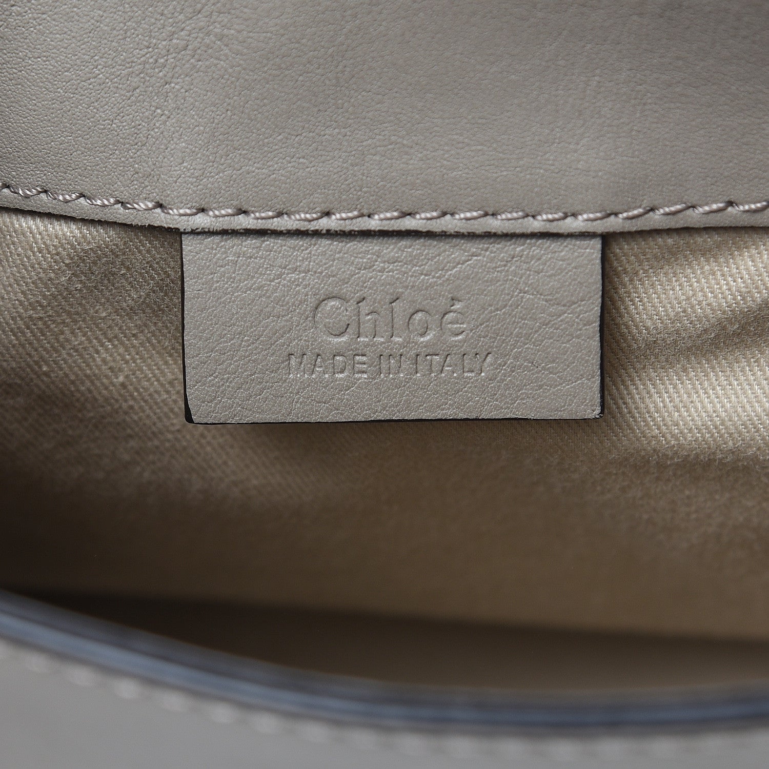 Chloe Suede Calfskin Mini Faye Backpack Motty Grey 6 of 14