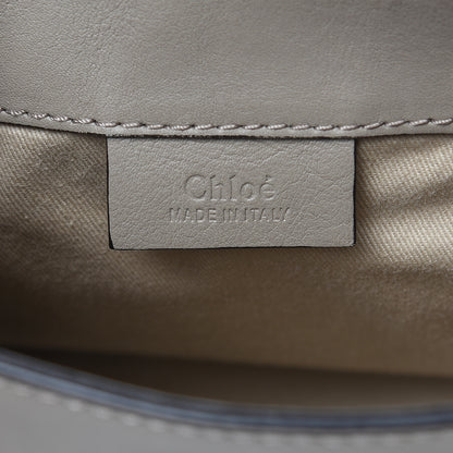 Chloe Suede Calfskin Mini Faye Backpack Motty Grey 6 of 14