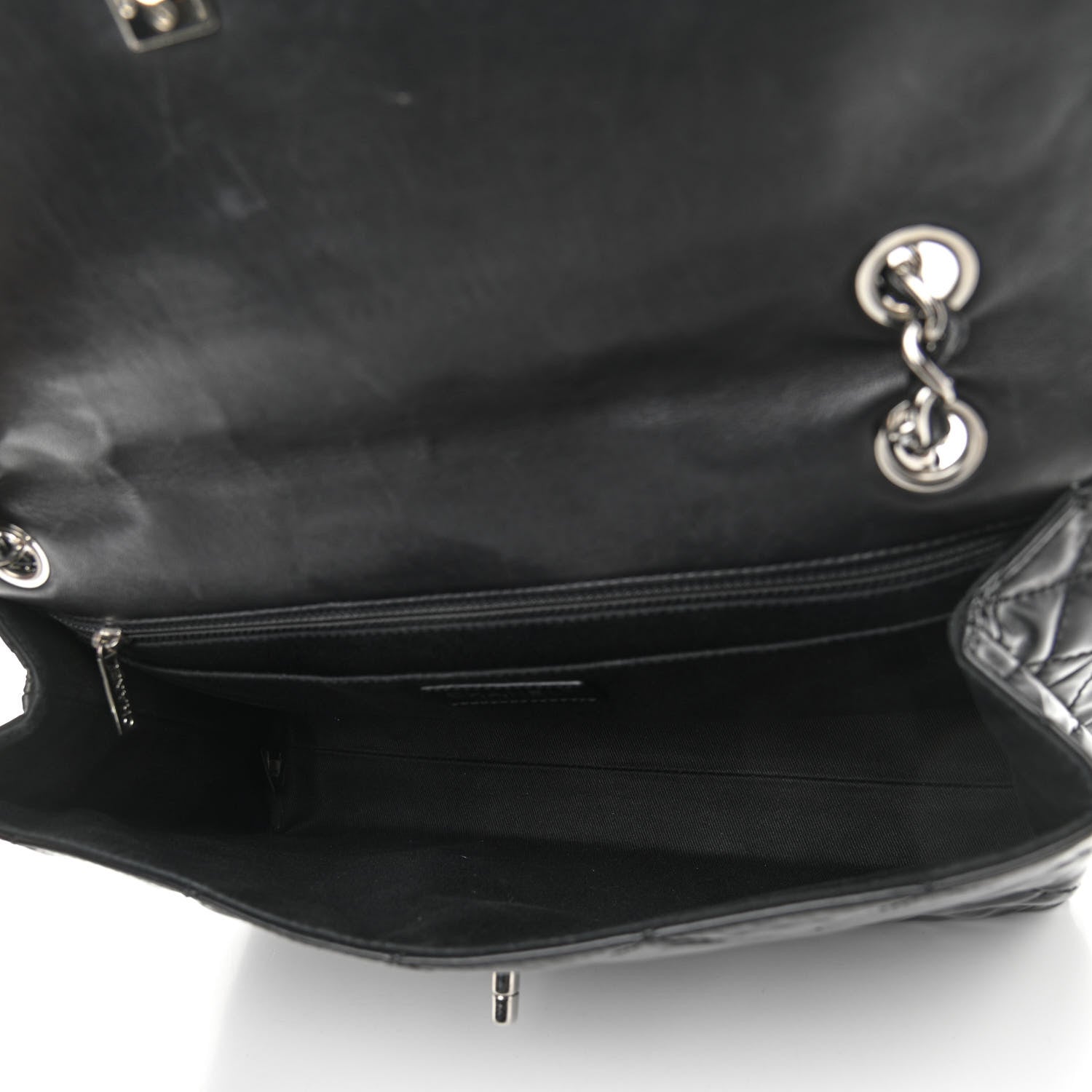 Chanel Vinyl Quilted In the Business Flap Bag Black 5 of 11