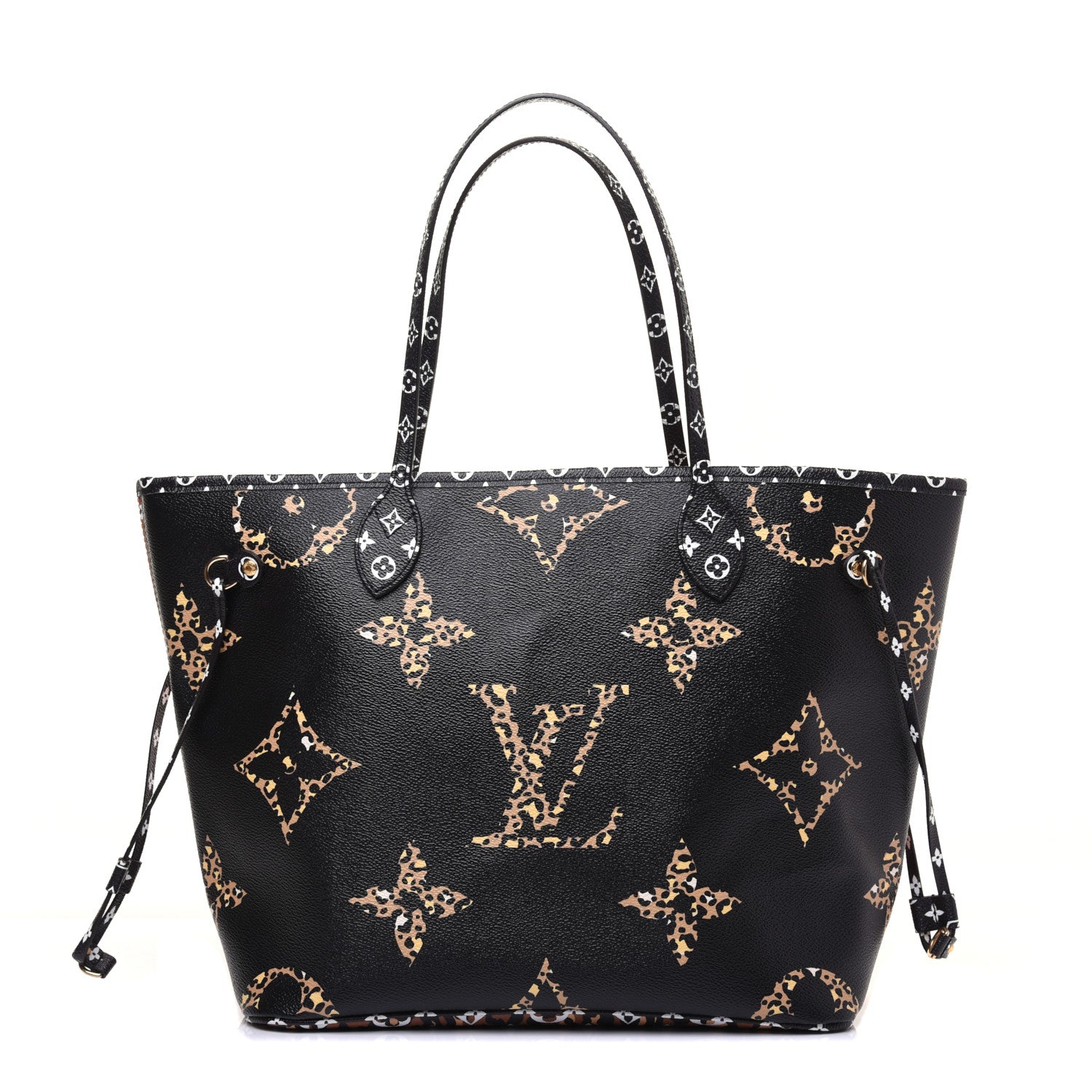 Louis Vuitton Monogram Giant Jungle Neverfull MM Black 1 of 14