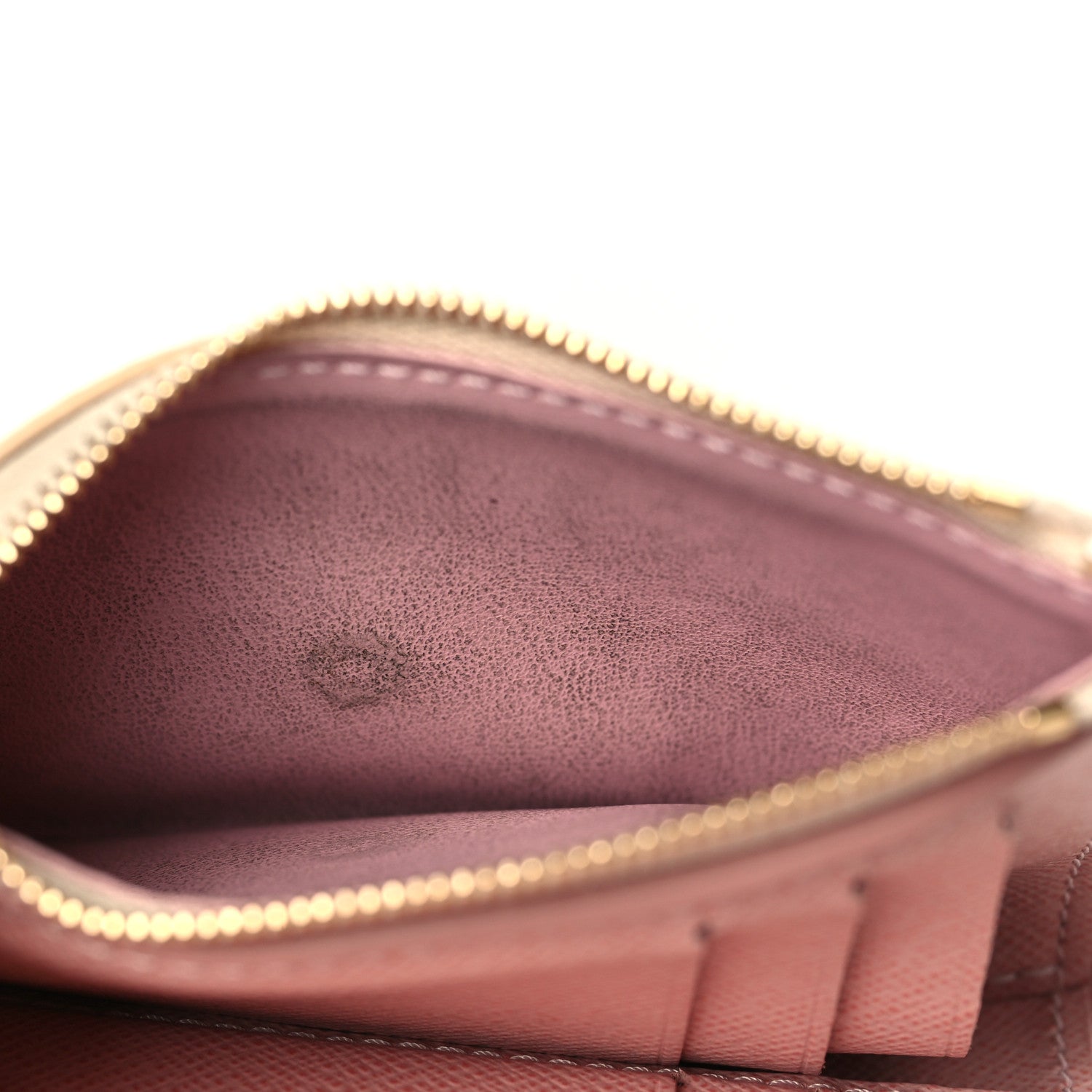 Louis Vuitton Damier Azur Victorine Wallet Rose Ballerine 11 of 11