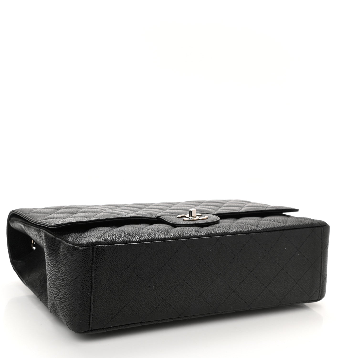 Chanel Caviar Quilted Maxi Single Flap Black 4 of 11
