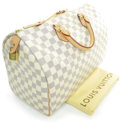 Louis Vuitton Damier Azur Speedy 35 3 of 9