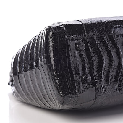 Nancy Gonzalez Crocodile Tote Black 8 of 9