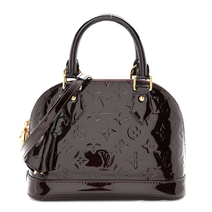 Louis Vuitton Vernis Alma BB Amarante 1 of 12