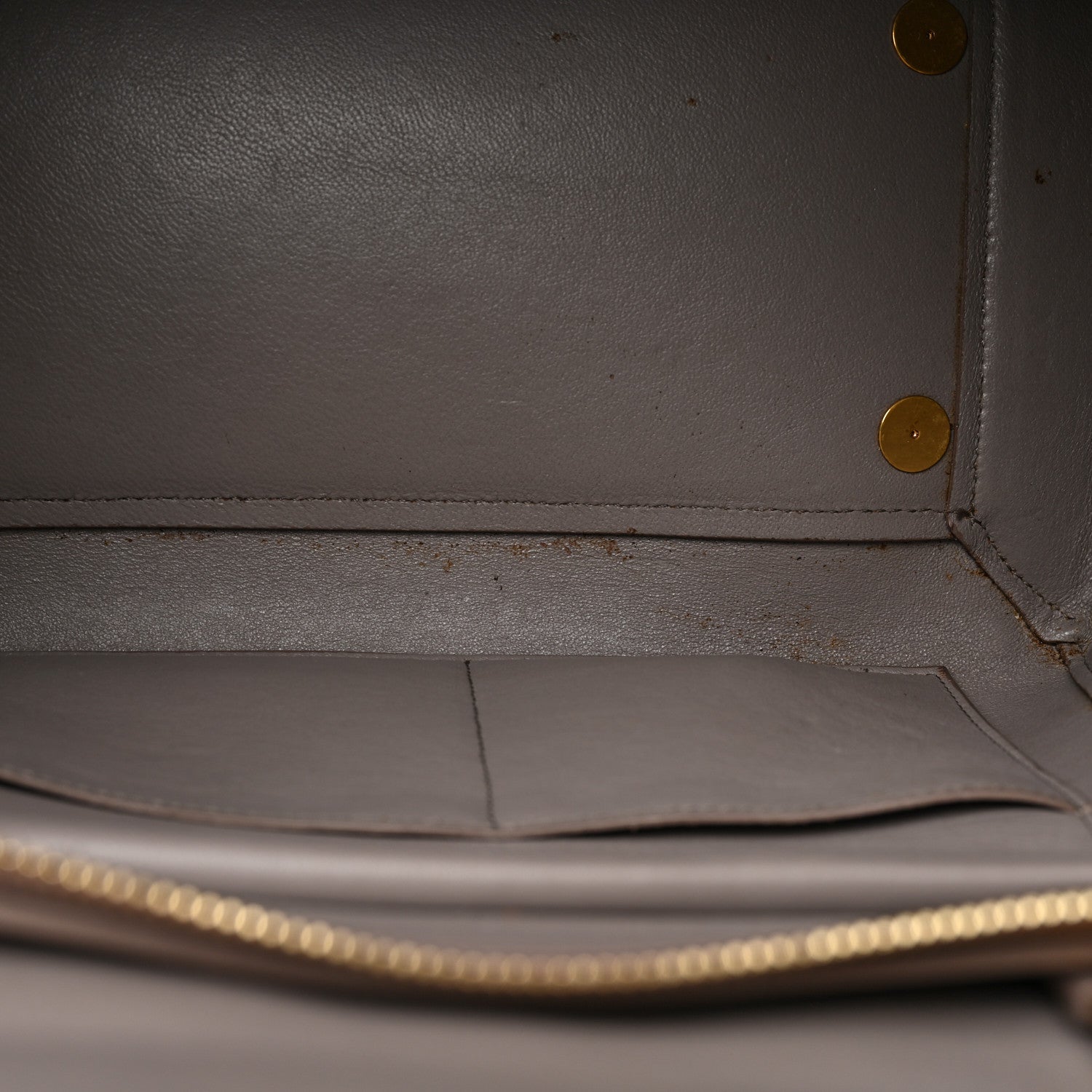 Celine Smooth Calfskin Mini Bi-Color Belt Bag Light Smoke Violet 10 of 11