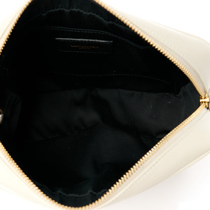 Saint Laurent Calfskin Matelasse Monogram Lou Camera Bag Crema Soft 5 of 10
