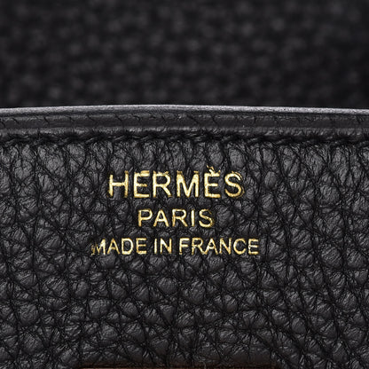Hermes Togo Birkin 25 Black 18 of 33