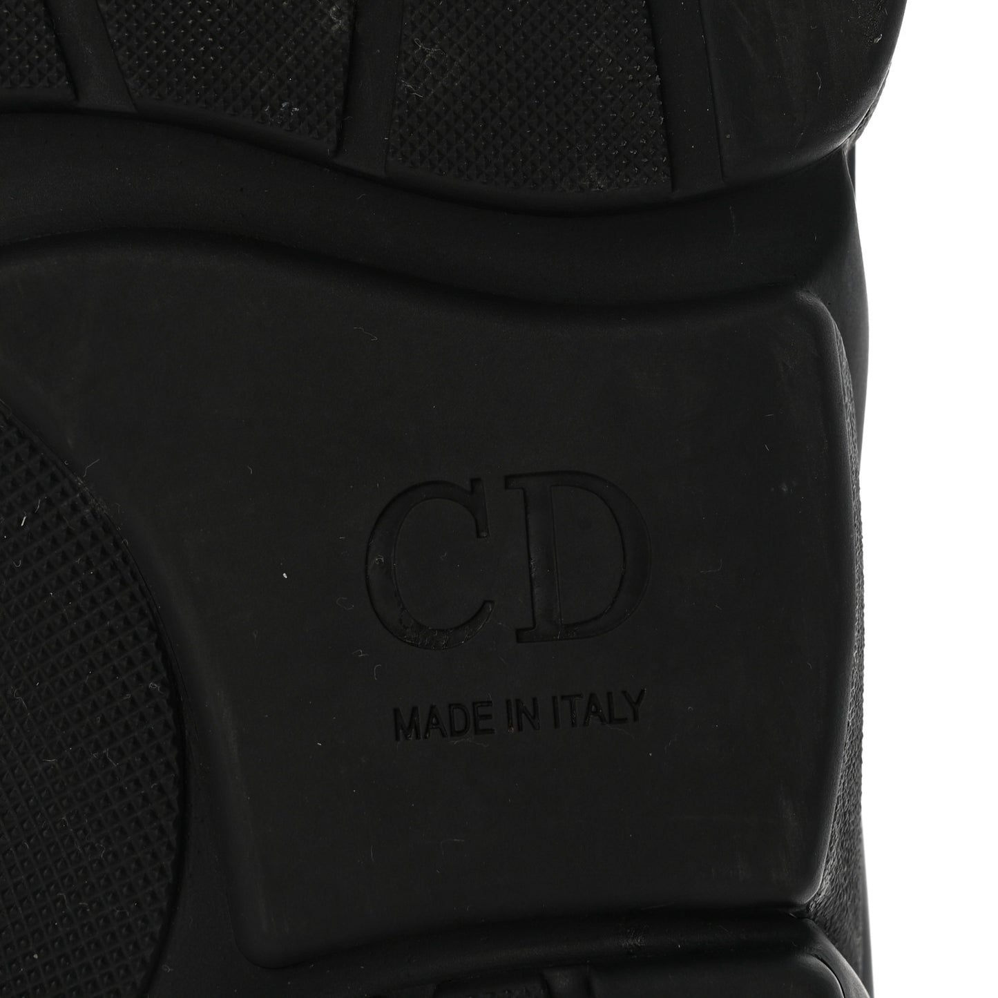 Technical Mesh Calfskin Mens B22 Sneakers 40 Black
