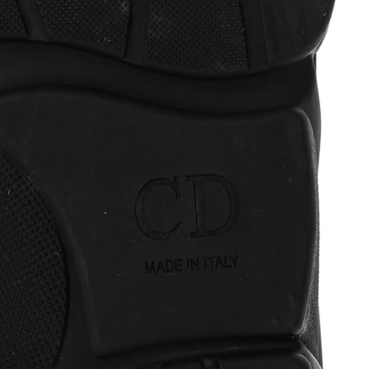 Christian Dior Technical Mesh Calfskin Mens B22 Sneakers 40 Black 7 of 9