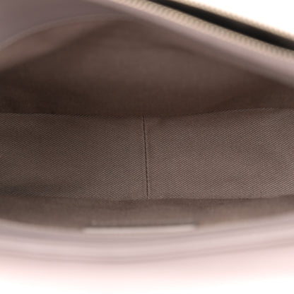 Chanel Shiny Calfskin Goatskin Quilted Medium Coco Curve Messenger Flap Grey 5 of 10