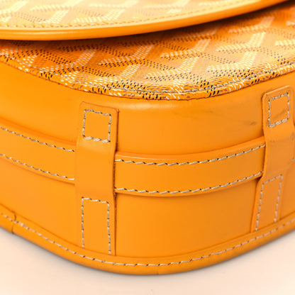 Goyard Goyardine Belvedere II PM Messenger Bag Yellow 9 of 11