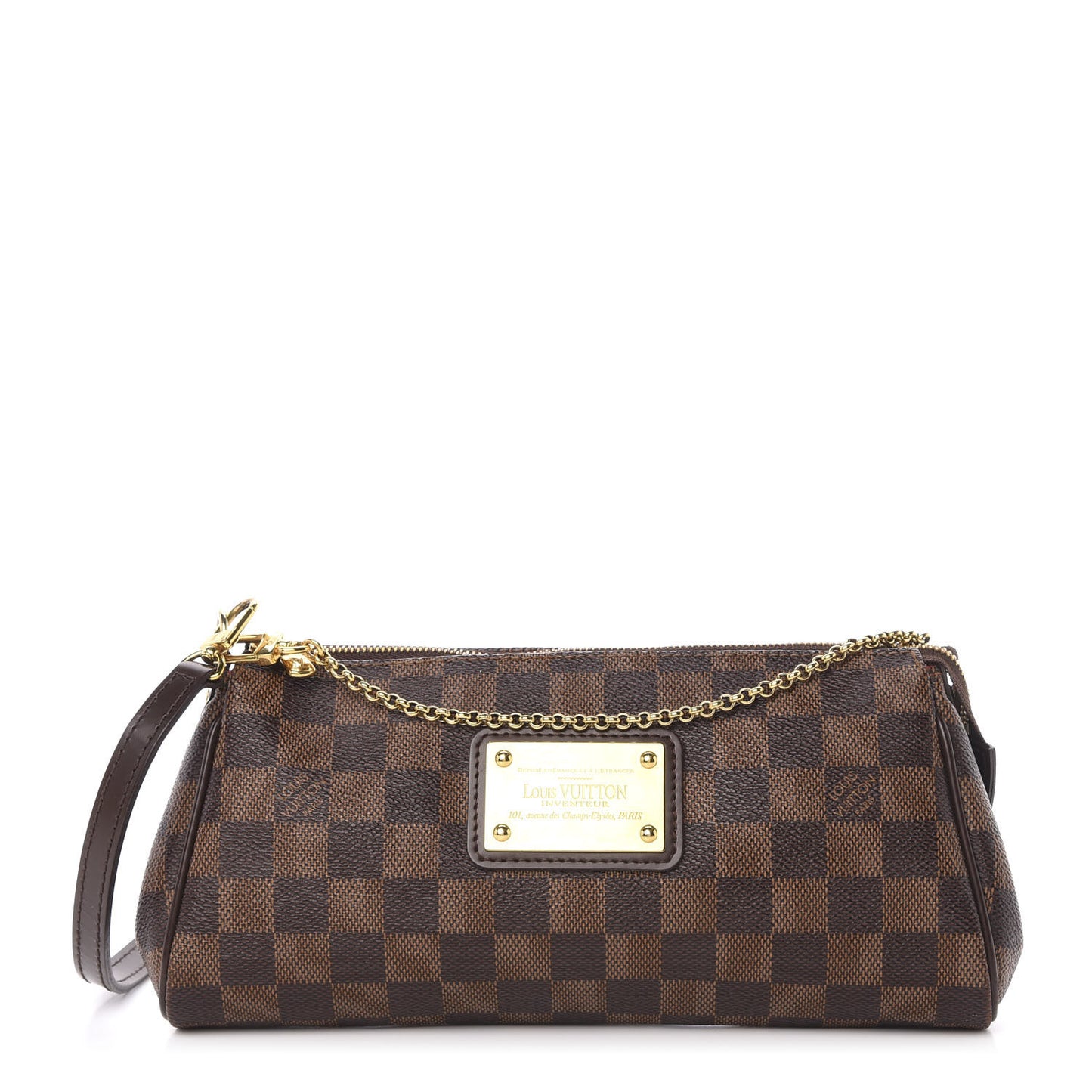 Damier Ebene Eva Clutch