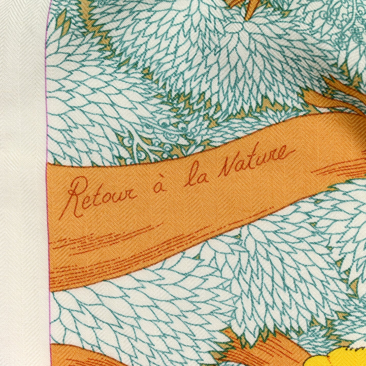 Cashmere Silk Retour a la Nature 140 Bleu Ciel Rose Vert