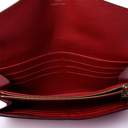 Louis Vuitton Empreinte Sarah Wallet NM Cherry 5 of 9