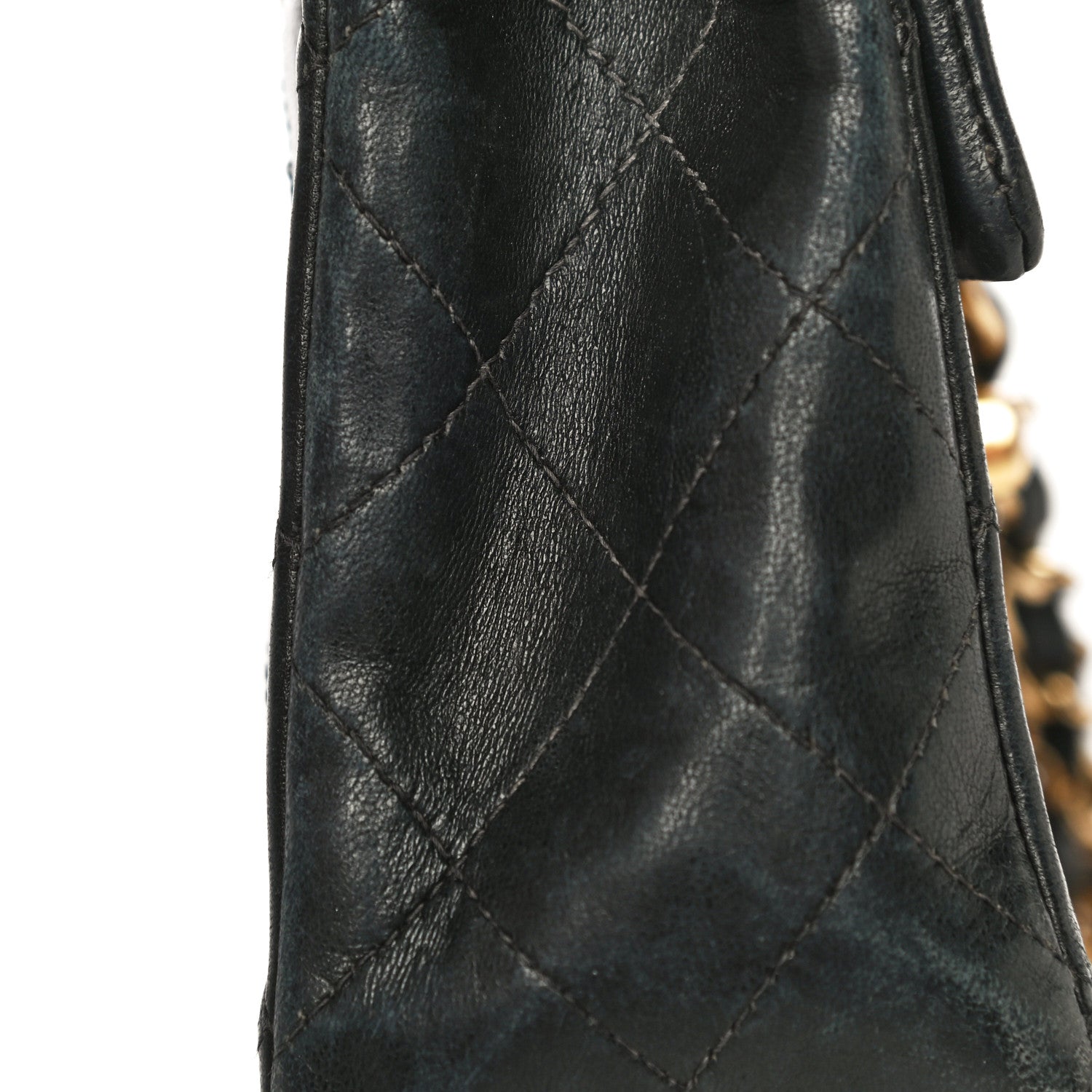 Chanel Lambskin Quilted Mini Square Flap Bag Black 32 of 35