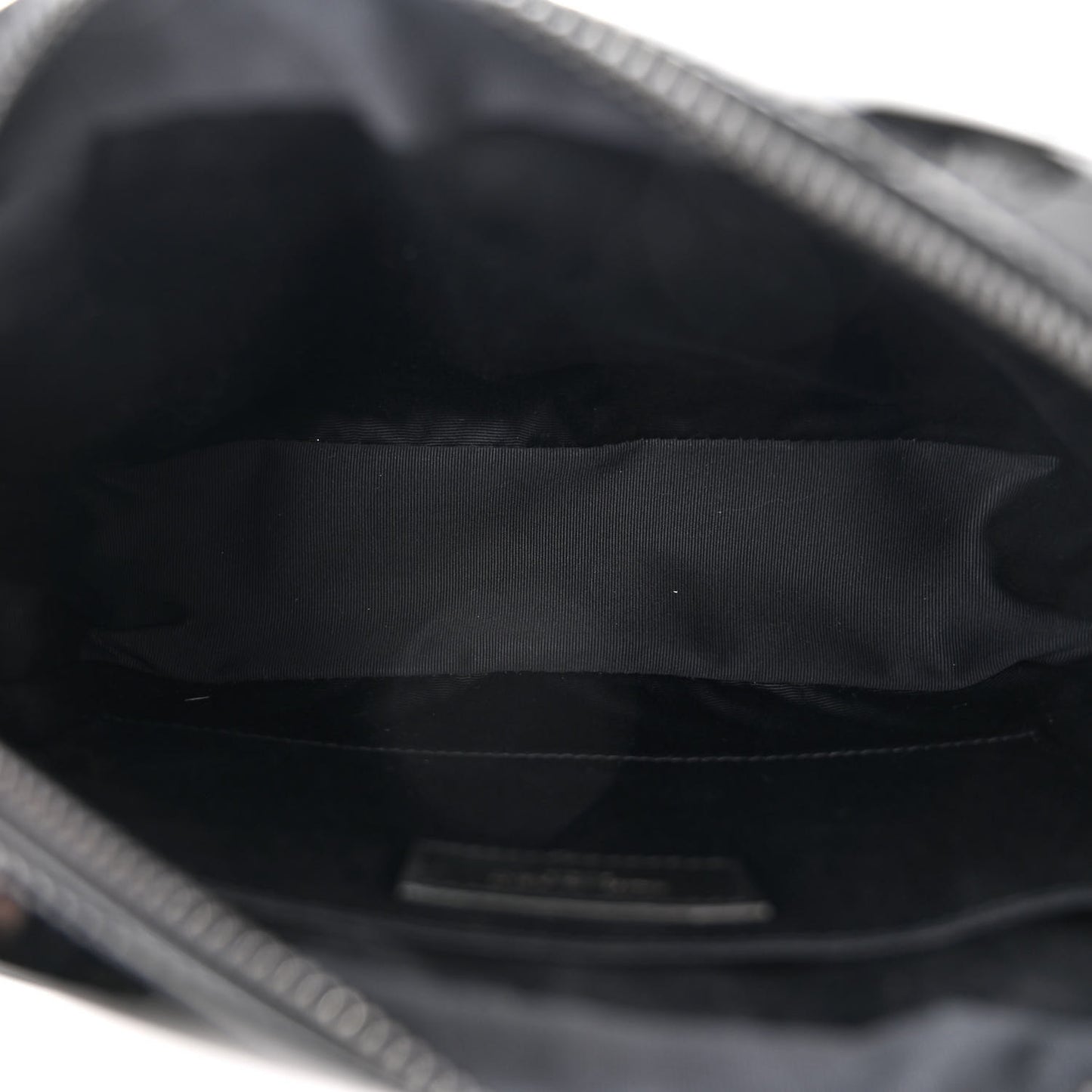 Patent Calfskin Matelasse Monogram Lou Camera Bag Black