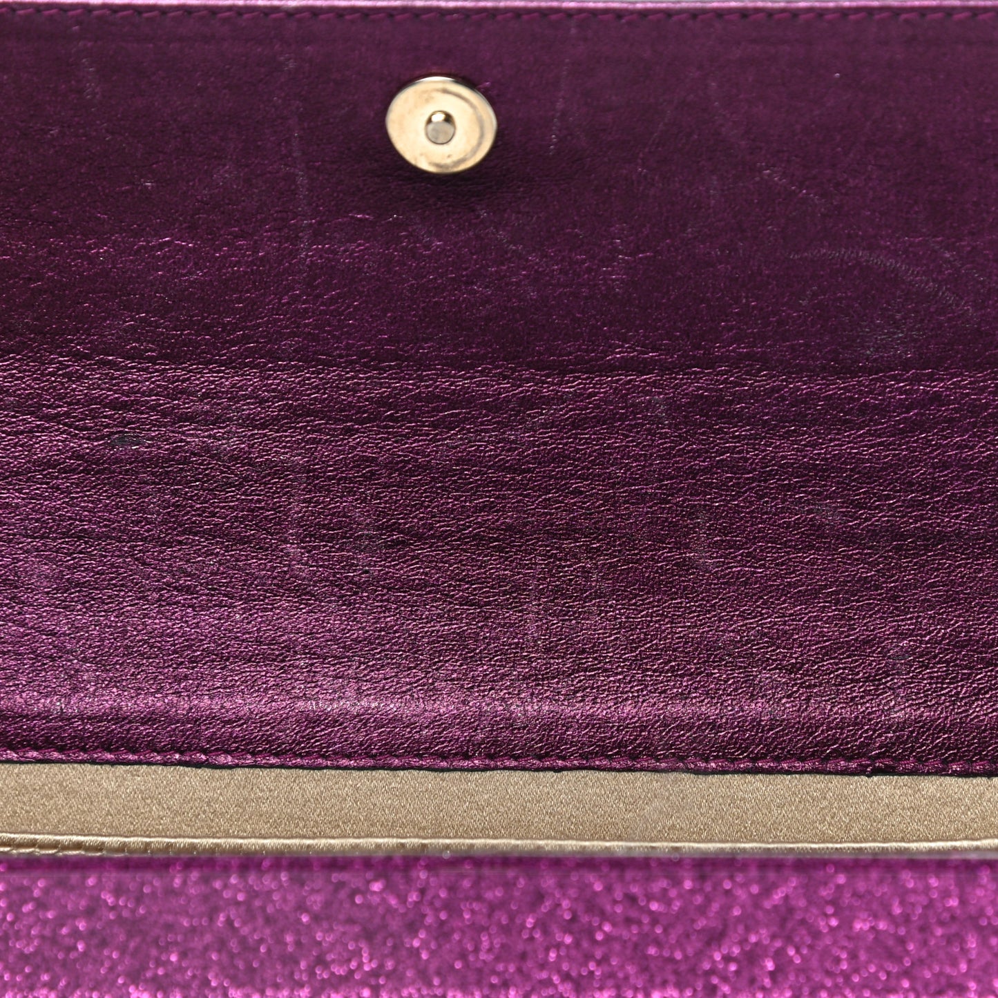 Acrylic Glitter Sweetie Clutch Peony Pink