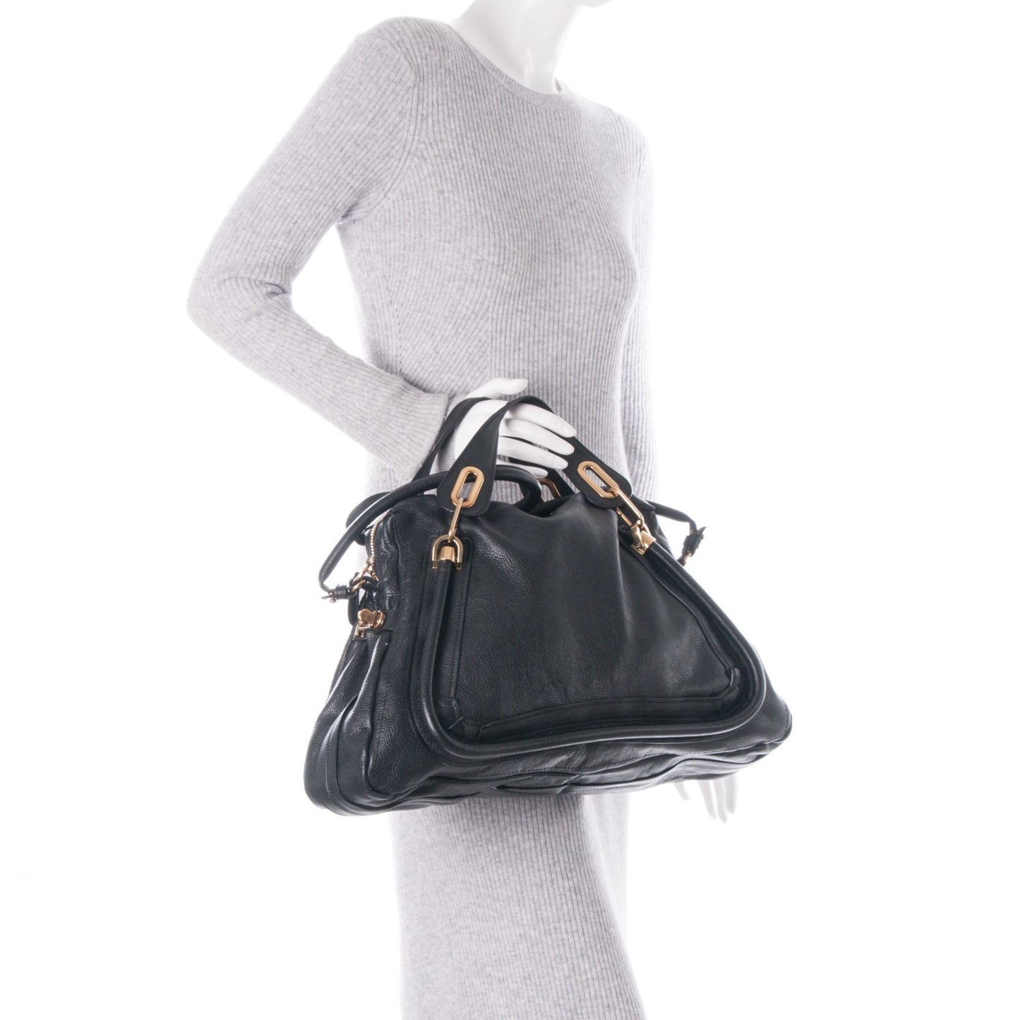 Calfskin Large Paraty Black