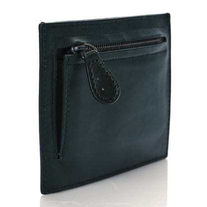 Bottega Veneta Nappa Intrecciato Zip Card Holder Bottle Green 3 of 9