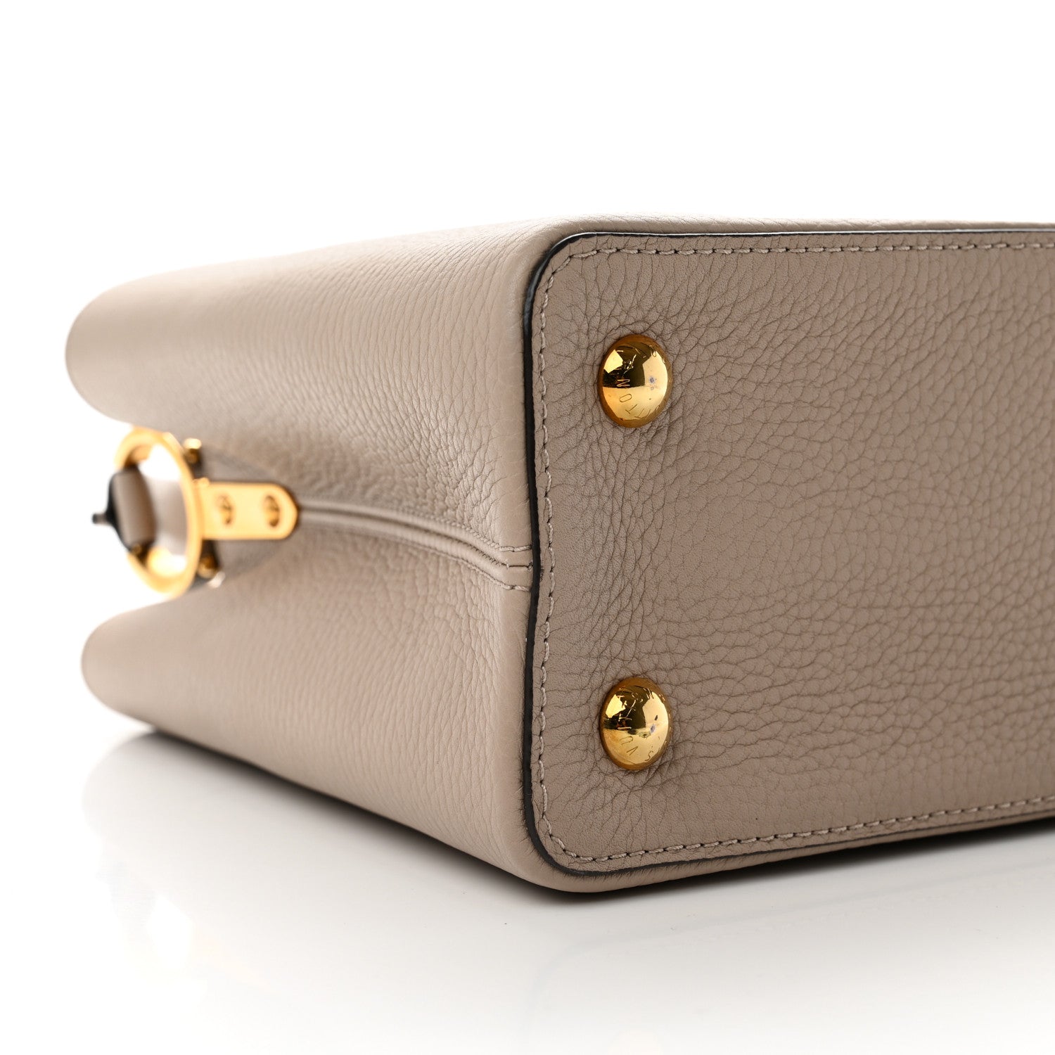 Louis Vuitton Taurillon Capucines PM Galet 7 of 10