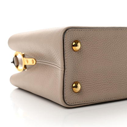 Louis Vuitton Taurillon Capucines PM Galet 7 of 10