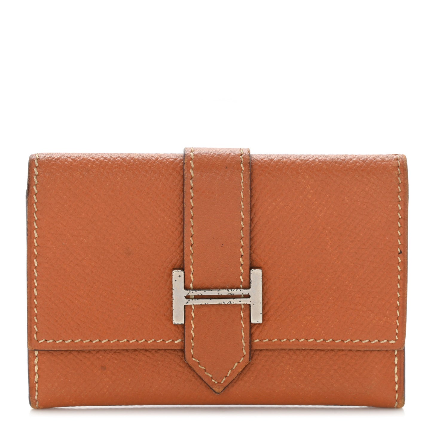 Epsom Bearn Card Case Wallet Gold