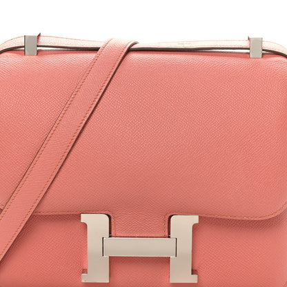 Hermes Epsom Constance 24 Rose Thé 8 of 12